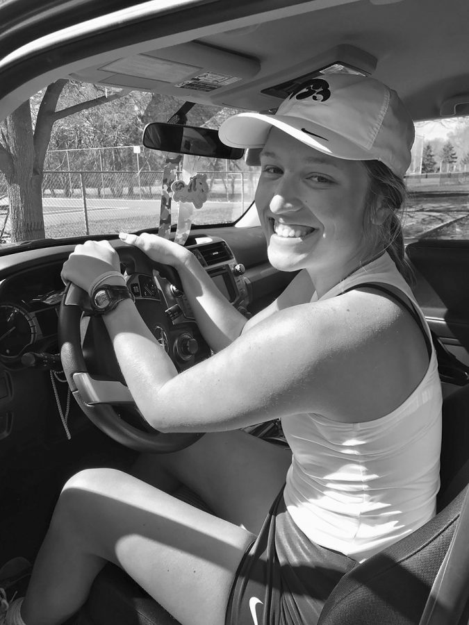 Sophia Rupert, 19 hops behind the wheel with better driving skills after her lesson learned. 